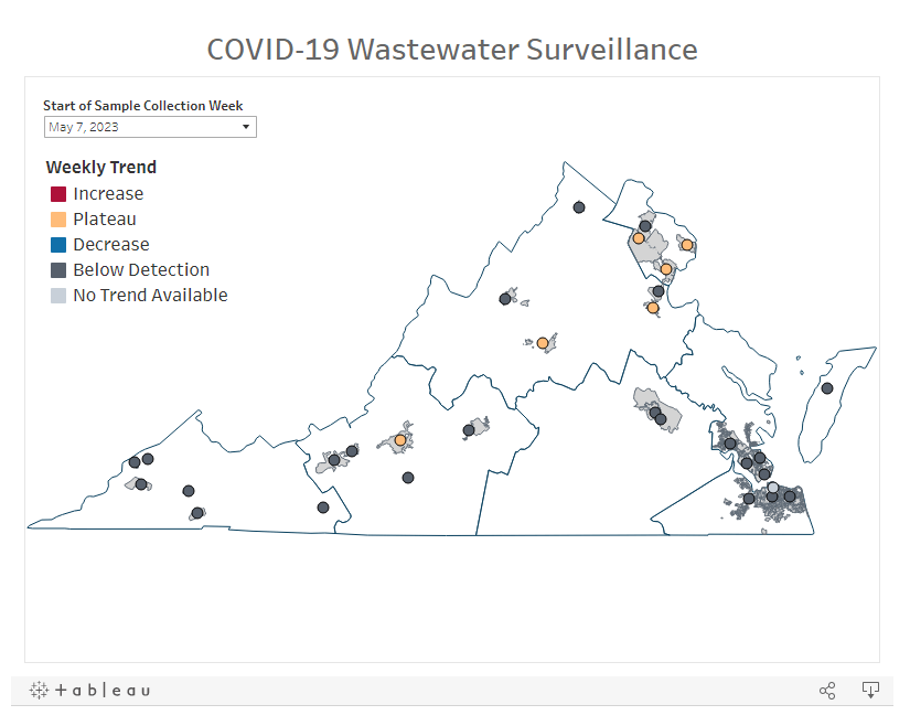 COVID source shout-out: Virginia’s new wastewater&nbsp;dashboard