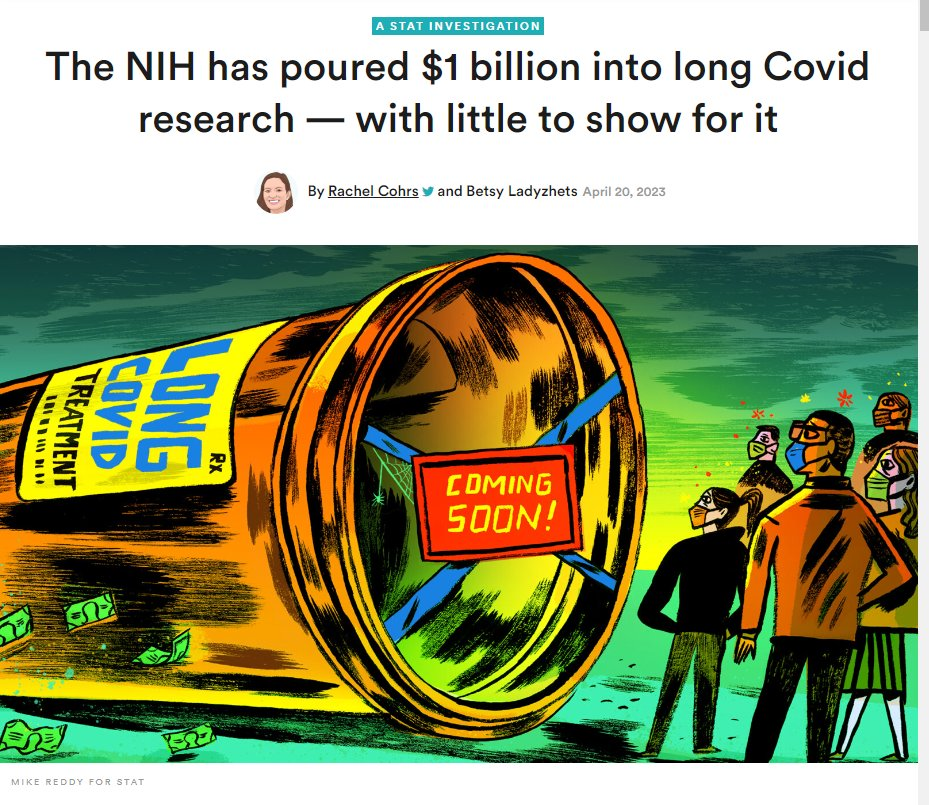 The NIH has little to show for $1 billion allocated to Long COVID research
