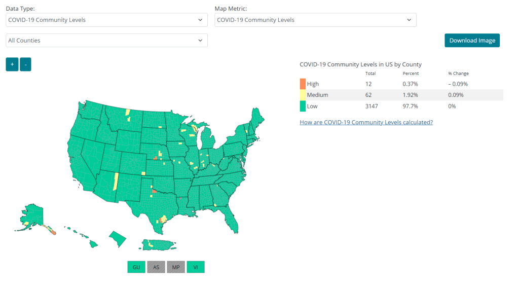 CDC shifts away from COVID-19 Community Levels with the federal emergency’s end