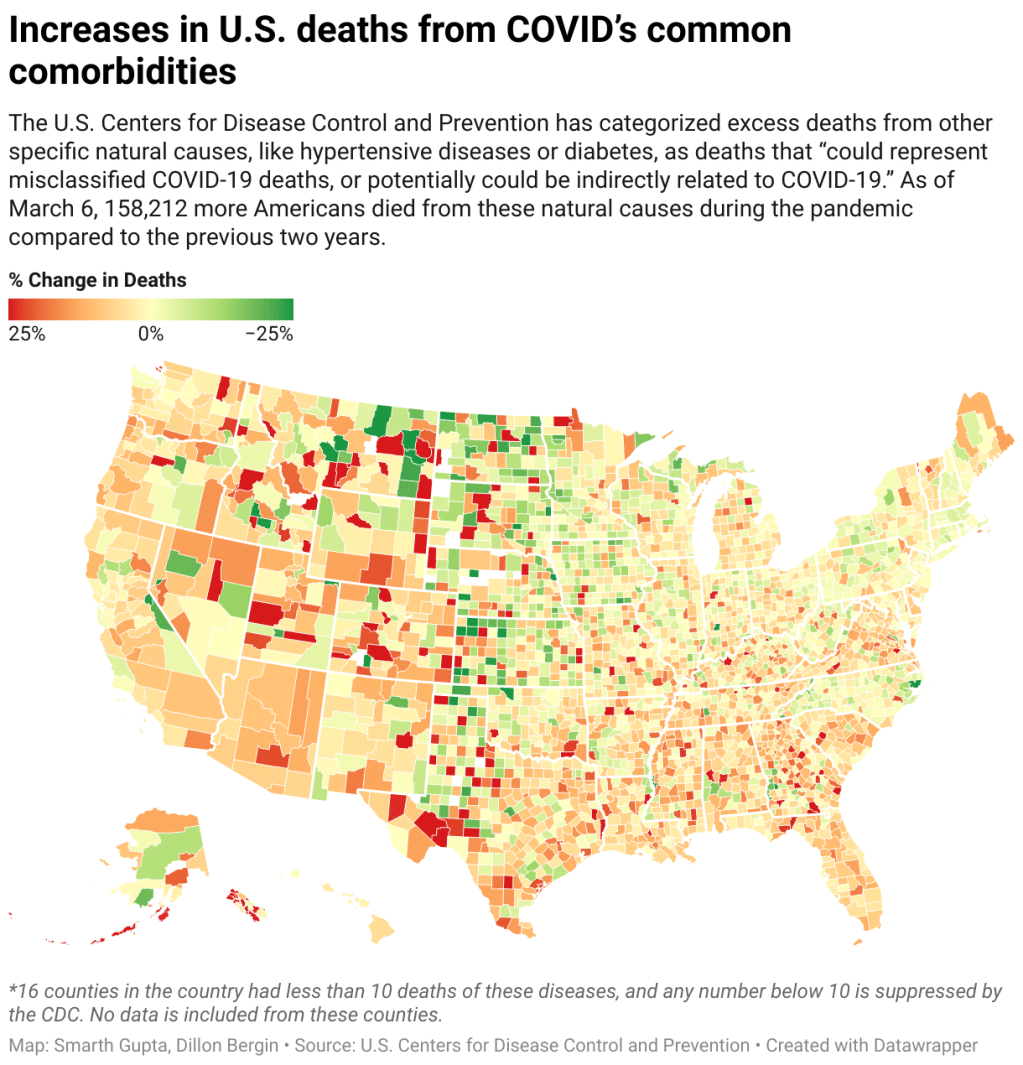 New CDC mortality data release from the Documenting COVID-19&nbsp;project