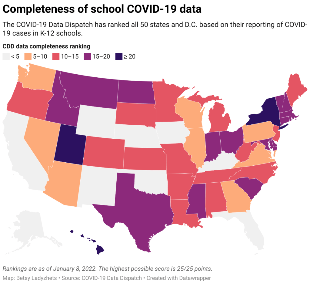 As Omicron hits schools, K-12 data void is wider than&nbsp;ever