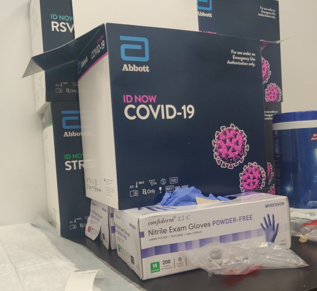 Where are the rapid testing&nbsp;data?